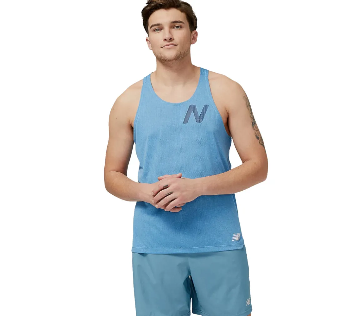 Graphic Impact Run Singlet